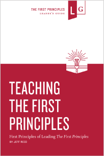 Teaching the First Principles